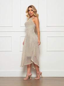 Women Sweater Dresses - Sand - View 2