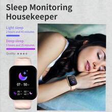 Reloj inteligente KUMI KU6 Meta IP68 resistente al agua de 1.96" con talla grande de 100 diseños de esfera exquisitos, con brújula, Bluetooth, detección de vitalidad y llamadas - Plateado - Ver 6