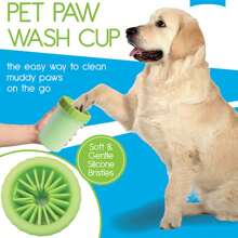 自动宠物爪子清洁杯，无摩擦爪子清洁杯，适用于猫狗 - 彩色 - 查看 1