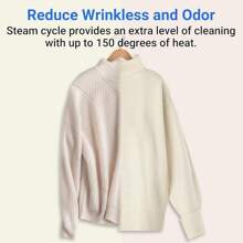 SMAD 2.7 Cu.Ft Compact Front Load Washing Machine, 25" Laundry Washer For Apartment Family Daily Use, Steam And Quick Wash, 16 Washing Cycles, 120V, White - 查看 6