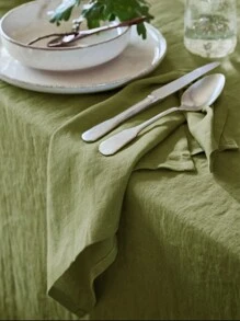 6/12/300pcs Vintage European Style Solid Color Simple Soft Absorbent Hotel Restaurant Home Party Decorative Napkins, Tablecloths, Dish Towels