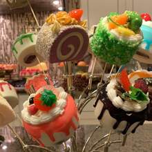 700支/200支/100支/50支/20支/10支装银色一次性竹签，圆珠设计，适用于厨房、沙拉、婚礼、节日派对、圣诞节等场合。 - 銀色 - 查看 10