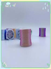 20 件/套多色金属绣花线，单股金色和银色绣花线，适用于 DIY 手镯、项链、配饰、工艺用品