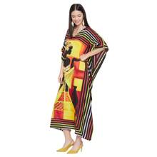 Gypsie Blu Fall Cloths For Women Plus Size Kaftan Long Maxi Dress Beach Coverup - Nhiều màu - Xem 4