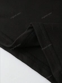 Camiseta navideña personalizable de cuello redondo, personaliza tu texto/nombre/bendición, conjunto de grupo para reunión familiar, fiesta de Navidad, top negro, ropa de otoño, top de mujer, conjunto navideño, regalo navideño, regalo para la mejor amiga, regalo para ella