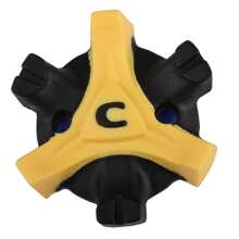 14pcs Golf Shoe Spikes Compatible With Cleat Screw In For  Golf Shoes Studs Replacement - Yellow - View 1