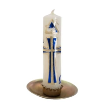 Paquete de 12 Piezas mini cirio "pascua de colores" (Recuerdo, Decorativos, Pascuas) - varios - Ver 4