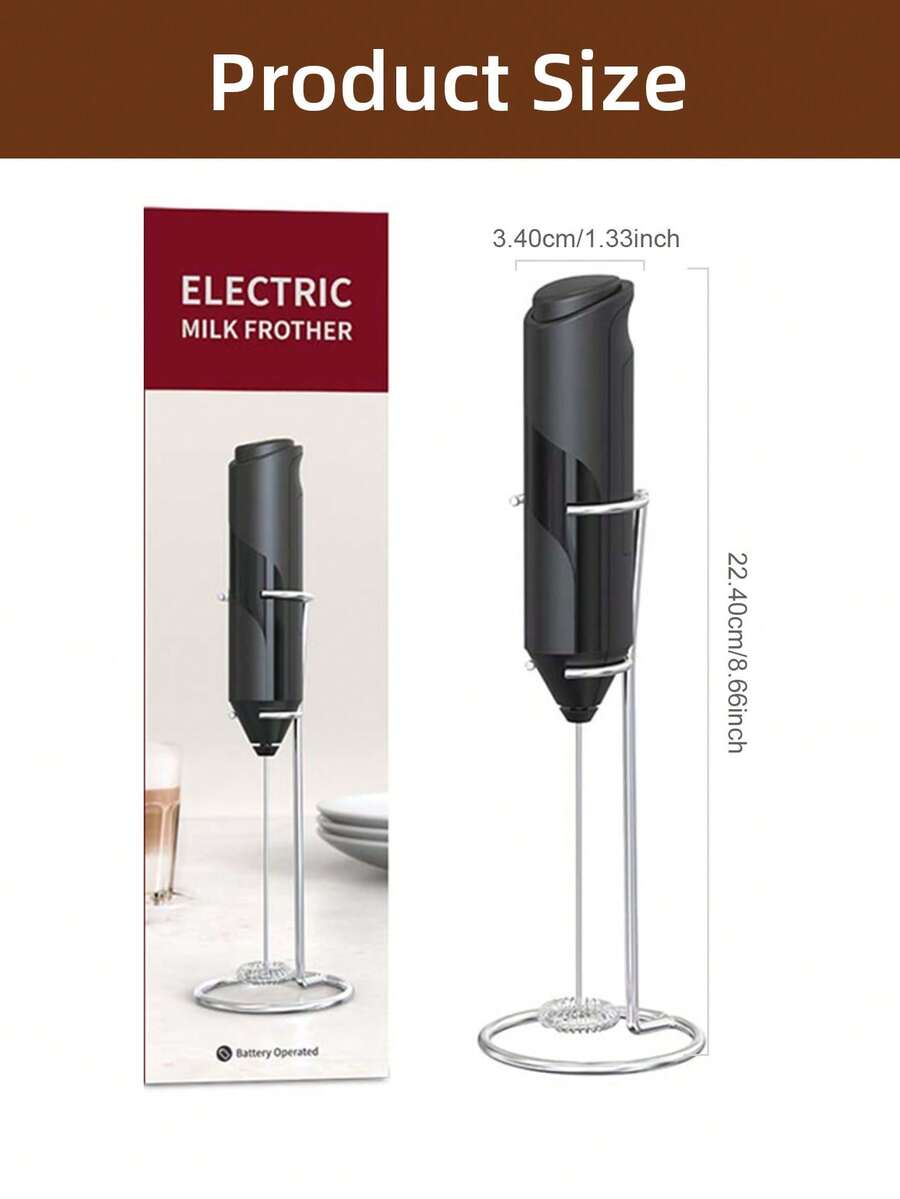 Battery Powered Black Coffee Milk Frother SHEIN South Africa