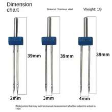 3-5PCS Sewing Machine Needles Double Twin Needles 2.0/90 3.0/90 4.0/90 Sewing Needles For Most Household Sewing Machine