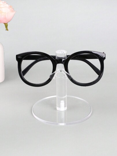 1pc Acrylic Eyeglasses Organizer Display Rack (1/2/3/4/5 Tiers) Back To School