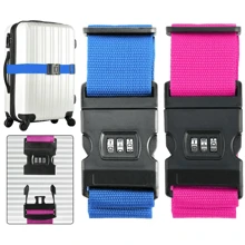 Personalised Luggage Strap 180cm X 5cm Suitcase Luggage Belt With Your Name / Text - Purple - View 2