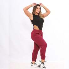 Kit 3 Women's Flannel Sweatpants - 彩色 - 查看 10