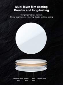 New Arrival Popular High Definition Selfie Rear Camera Reflective Mirror, Portable Phone Selfie Tool