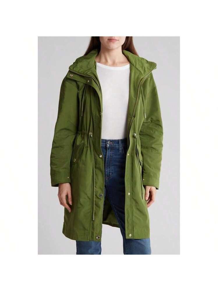 Michael Kors Water Resistant Hooded Jacket | SHEIN USA