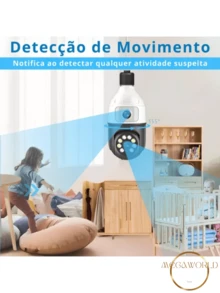 Rotating Lamp Camera With Night Vision Dual Lens Yoosee App Immediate Shipping - 3個單位 - 查看 3