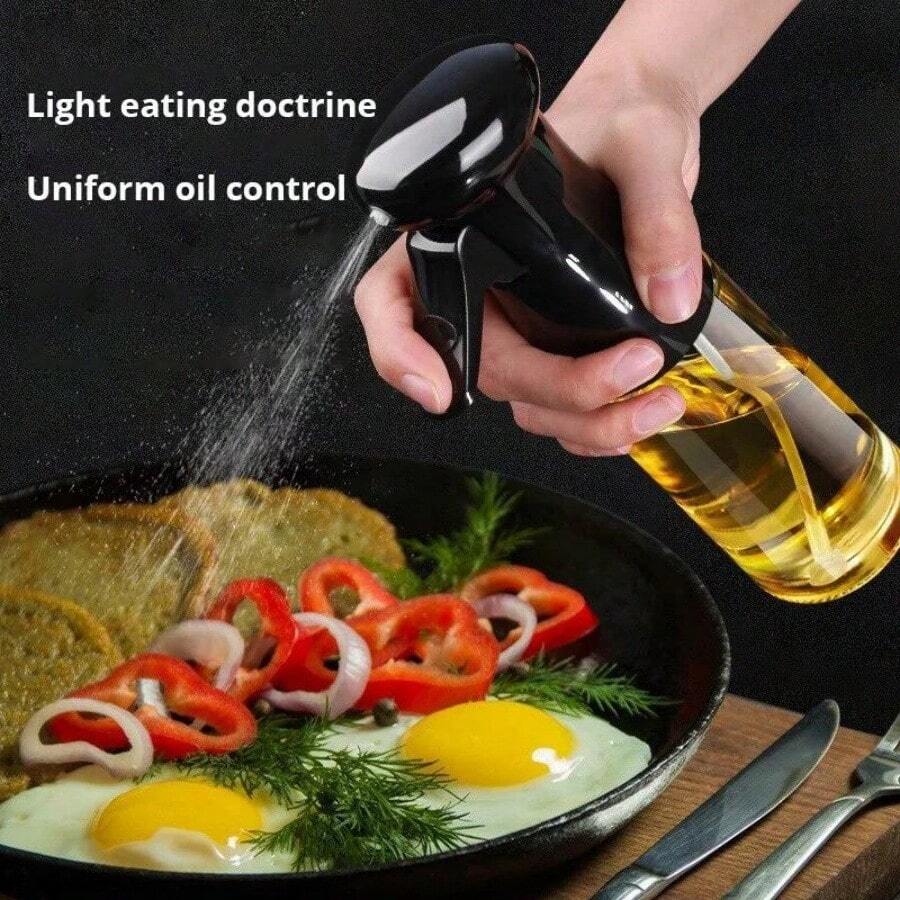 1pc Cooking Oil Sprayer, Olive Oil Mister Bottle For Camping Grill