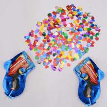 12pcs Hand-Held Confetti Popper Inflatable Air Balloon Gun Party Atmosphere Props Wedding Celebration Sprays - Multicolor - View 7