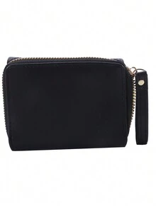 Woman Card Holder Small Ladies Purses Mini Clutch Card Holder Trifold Short Purse Wallet Small Pink