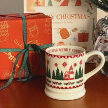 Christmas Ceramic Coffee Mugs, Highly Attractive Household Water Cups - Elegant Holiday Home Decor & Gifts Back To School