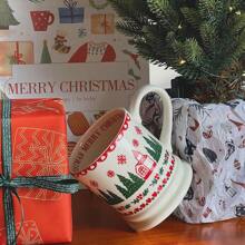 Christmas Ceramic Coffee Mugs, Highly Attractive Household Water Cups - Elegant Holiday Home Decor & Gifts Back To School