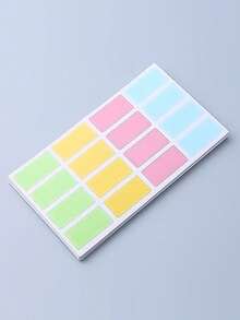 10 Bright, Waterproof, Non-Marking Self-Adhesive Color Labels - Perfect For Classified Storage, Customized Name Stickers, And Thoughtful Gifts For You And Your Family! Color Classification Self-Adhesive Label Stickers Handwritten Self-Adhesive Note Label Marker Color - Multicolor - View 4