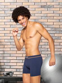 Kit 10 Boxer Briefs Lupo Original Box Men's Microfiber - Multicolor - View 3