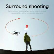 New GPS Drone With 4K Camera For Adult Beginners, 3 Large Batteries, Brushless Motor, Smart Obstacle Avoidance, GPS Return, Can Be Given As A Good Gift To Friends