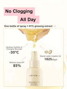 JUDYDOLL 150ml 保湿定妆喷雾，持久定妆，不脱妆，水润妆容，适合干性皮肤，专业彩妆，令人印象深刻的新产品，送给朋友、女朋友、婚礼、单身派对、学校自然妆容、甜美妆容、血色妆容、约会妆容的绝佳礼物 - 水潤定妝噴霧 - 查看 5