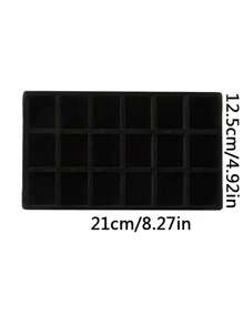 1pc 72 Grid Jewelry Drawer Storage Box, Clear Acrylic Jewelry Organizer For Earrings, Necklaces, Rings, Modern Style, With Dividers, Plastic Lockable Jewelry Box, Suitable For Travel, Desktop, Women's Jewelry Storage, Elegant 72-Slot Jewelry Organizer: Three-Layer Drawer Storage Box, Classified Accessory Stand - Clear And Space-Saving