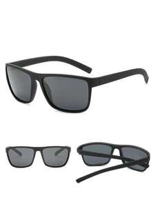 一副男士时尚高端经典户外眼镜，四季皆宜 - 黑色 - 查看 3