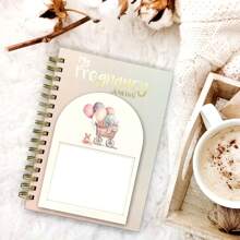 82 Sheets Pregnancy Journal, Pregnancy Book Memory Book For Expecting First Time Moms & Experienced Moms With A Built‑In Ultrasound Photo Frame, Mom Book Diary For Gift, Through Third Trimester Milestone Tracker, Baby Album, Elegant Baby Memory Book Gift Set, Pregnancy Journal And Memory Book - Khaki - View 9