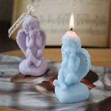 1 Nến thơm hình thiên thần dễ thương, Trang trí hương liệu, Trang trí tiệc cưới phòng khách Quà tặng sinh nhật, Trang trí, Quà tặng Trang trí nhà Trang trí Giáng sinh Trang trí phòng Giáng sinh, Quà tặng Giáng sinh - Nhiều màu - Xem 3