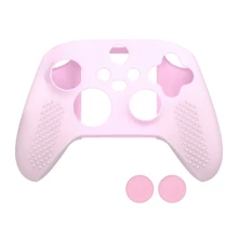 DATA FROG Silicone Soft Shell Protector Sticker Skin Compatible With Xbo X Series X/S Game Controller Case XS XSX Thumb Stick Grip Cap Cover - Multicolor - View 3