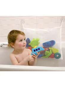 Mesh Bath Toy Storage Kit - Perfect For Bathtub Toy Racks And Bathroom Or Shower Racks - These Versatile Mesh Bags Make Baby Bath Toys Easy To Store - Ideal For Children And Toddlers - Multicolor - View 3
