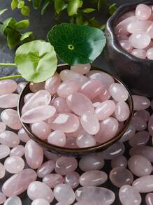 Polished Rose Quartz Crystals - Pink - View 1