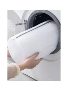 5 Pieces Clothes Washing Protective Bag, Anti-Deformation Mesh Washer Bag, Portable Bag For Bras And Underwear - 白色 - 查看 6