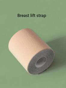 Invisible Bust Lifter Tape For Women With Big Bust, Thin Lifting Adhesive Tape, One-Time Nipple Covers, Prevent Wardrobe Malfunction And Show-Through - Apricot - View 3