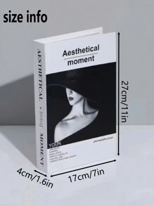3pcs Superior Aesthetical Home Decor.Fashion+Elegant Style HOME DECOR FAKE Books.Ideal Room Decor Bedroom Decor Bathroom Decor Birthday Decor Wall Decor. Suitable For Family Cafes Hotels Shops Windows Offices Photography Live Streaming Summer Decor Autumn Decor Best Gifts Birthday Graduation