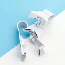 便攜式磁力睫毛捲曲器工具,可重複使用且無需粘膠 - 白色 - 查看 4