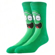 12 双动漫袜子男士卡通游戏玩家袜子趣味新奇袜子