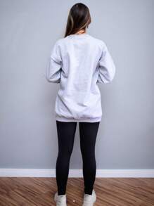 Women Sweatshirts - 灰色 - 查看 8