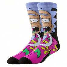 12 双动漫袜子男士卡通游戏玩家袜子趣味新奇袜子