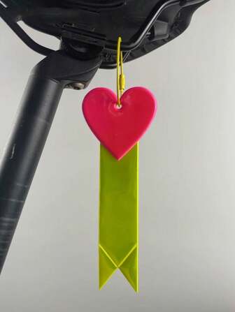 Reflective Ribbon Streamers For Bicycle, Bike Seat Mounted Warning Strips For Night Riding