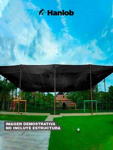 Black Shadow Mesh 5x5 M Rings