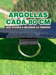 Black Shadow Mesh 5x5 M Rings