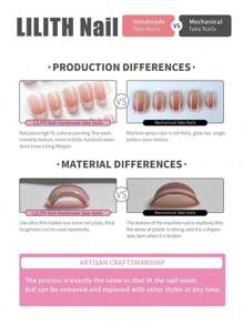 10 szt. francuskich, ręcznie robionych, nakładanych paznokci i ozdób do paznokci, srebrne, tłoczone, długie, sztuczne paznokcie w stylu stiletto, idealne na co dzień i na imprezę. Akcesoria do paznokci.