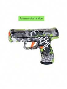 High-Tech Water Shooting Paintball Gun - Exciting Adventure Toy For Kids, Perfect For Sunny Beach And Pool Fun, No Water Bullets Included - Multicolor - View 11