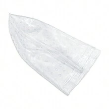 Kit 2 Professional Transparent Silicone Caps Reflection Aligned Highlights Hair Coloring, Leon Barber Size: S - Trong sáng - Xem 2