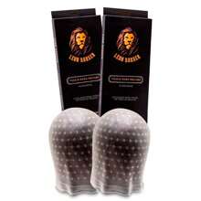 Kit 2 Professional Transparent Silicone Caps Reflection Aligned Highlights Hair Coloring, Leon Barber Size: S - Trong sáng - Xem 1