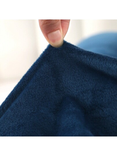 1pc Shaped Plush Pregnancy Pillow, Maternity Support Relaxation Bedding, Home, Kussen view 4